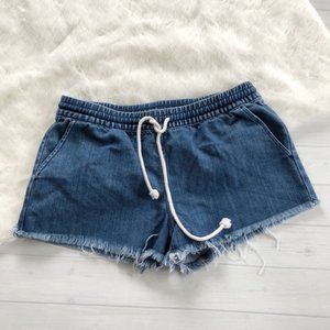 Reposh! Aerie Chambray Denim Casual Shorts Sz S